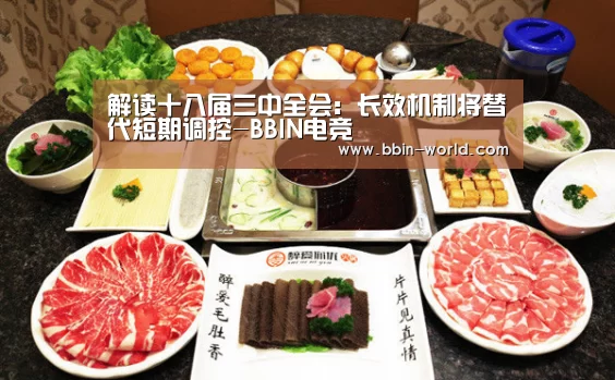 解读十八届三中全会:长效机制将替代短期调控-BBIN电竞(图3) BBIN足球